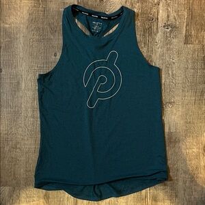 Peloton Women's Dark Teal Muscle Tee